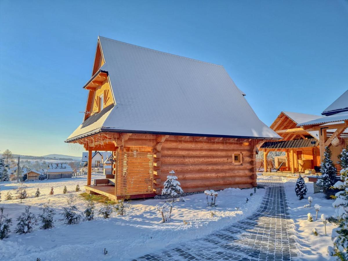Domek W Zebie Z Jacuzii I Sauna W Cenie Zab Exterior foto