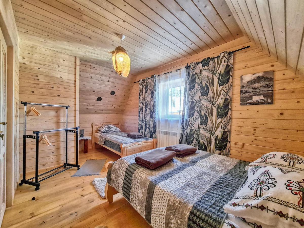 Domek W Zebie Z Jacuzii I Sauna W Cenie Zab Exterior foto