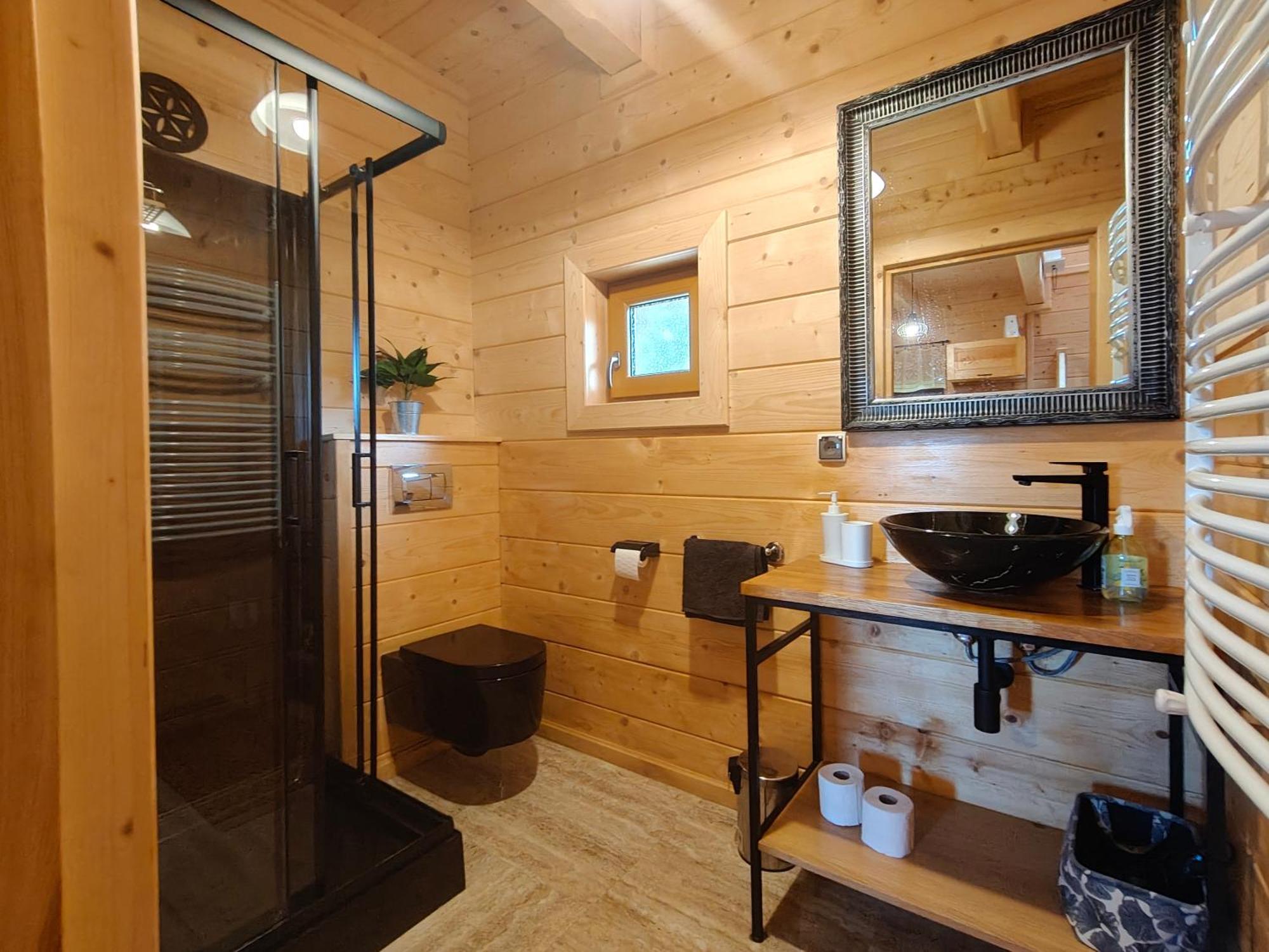 Domek W Zebie Z Jacuzii I Sauna W Cenie Zab Exterior foto